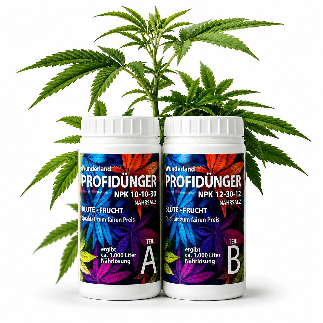 Wunderland Profidünger A&B - Cannabis Zweikomponenten-Dünger