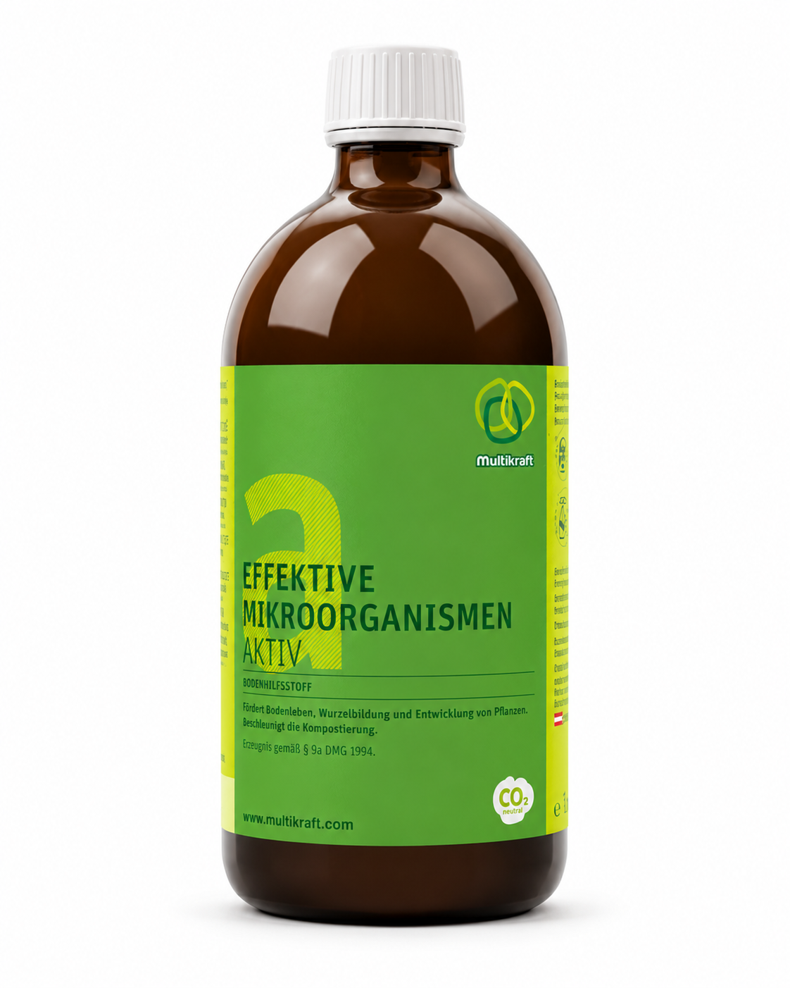 Multikraft EM Aktiv | Effektive Mikroorganismen für Pflanzen & Boden 1L