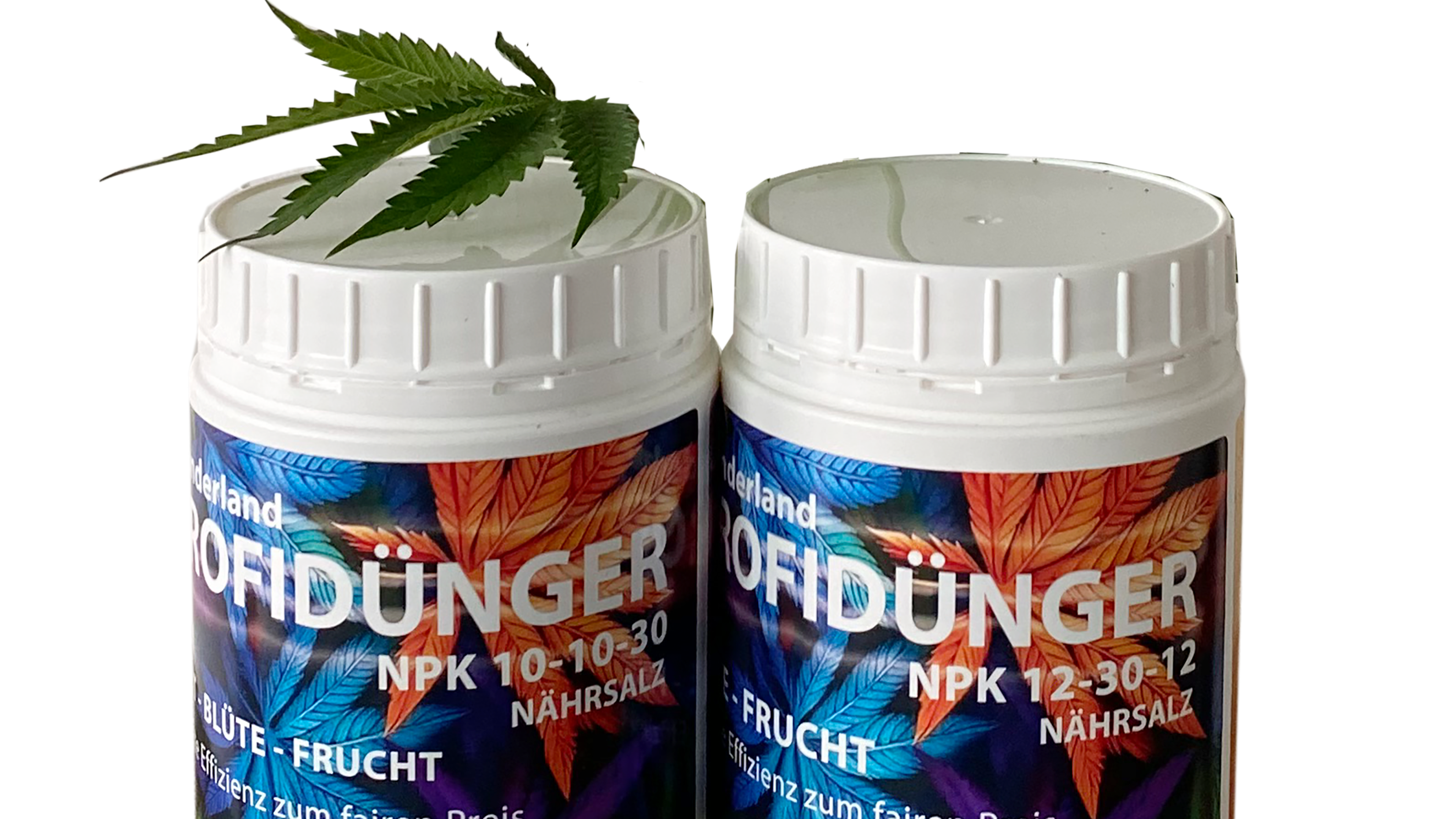 "Wunderland Profidünger A&B Cannabis Dünger NPK 10-10-30 12-30-12 Zweikomponenten-System"
