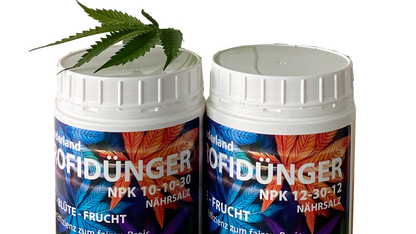 "Wunderland Profidünger A&B Cannabis Dünger NPK 10-10-30 12-30-12 Zweikomponenten-System"
