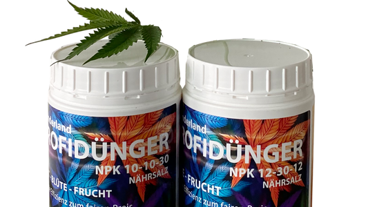 "Wunderland Profidünger A&B Cannabis Dünger NPK 10-10-30 12-30-12 Zweikomponenten-System"
