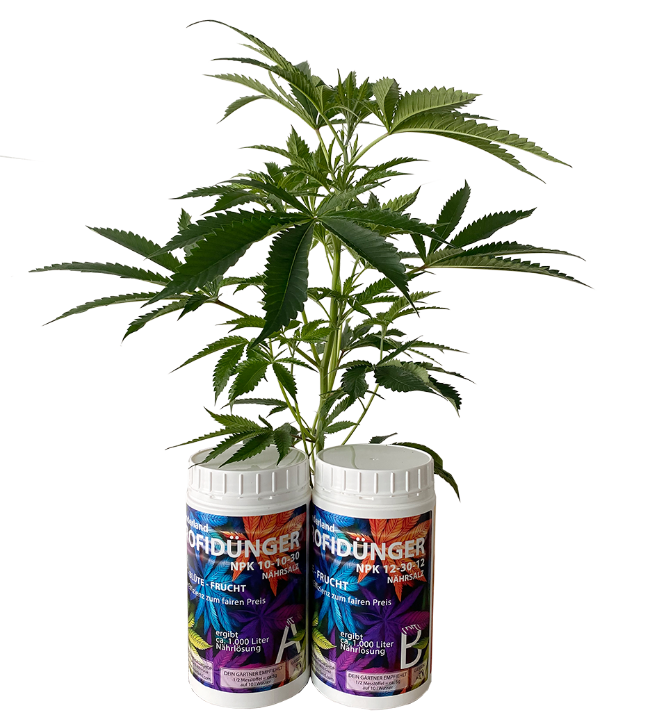 Wunderland Profidünger A&B - Cannabis Dünger NPK 10-10-30 & 12-30-12